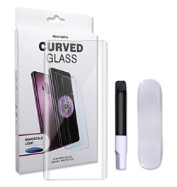 Защитное стекло Samsung S20 Plus (Ультрафиолетовый клей / UV Nano Optics Glass) - фото 6974