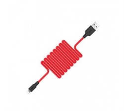 USB кабель iPhone (lightning) Earldom EC-080i быстрая зарядка белый - фото 7731