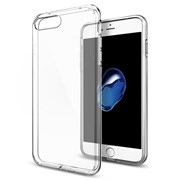 Чехол iPhone 7 Plus TPU тонкий прозрачный