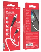 USB кабель iPhone (lightning) Borofone BX46 белый