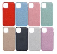 Чехол iPhone 7 Plus блестки 3в1 розовый