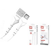 USB кабель Micro USB Earldom EC-095m белый
