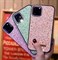 Чехол iPhone 11 Pro  (вид 2) TPU со стразами зеленый / оранжевый / розовый (указать в комментариях) - фото 6901